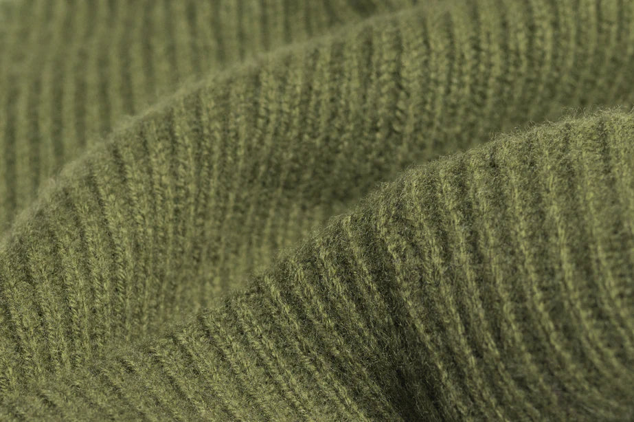 moss merino wool beanie