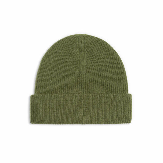 moss merino wool beanie