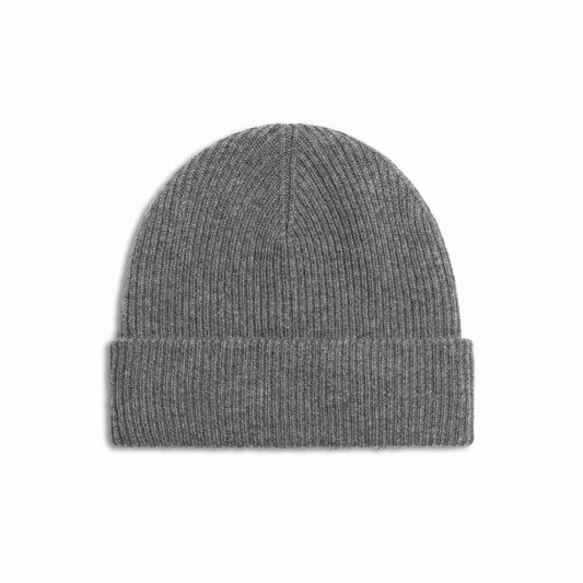 heather merino beanie